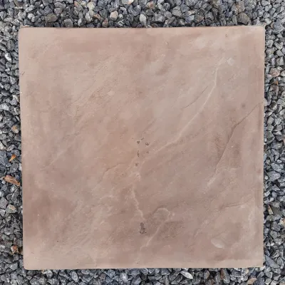 Slate Stepping Golden Tan - 400x400x50mm - 14.4kg