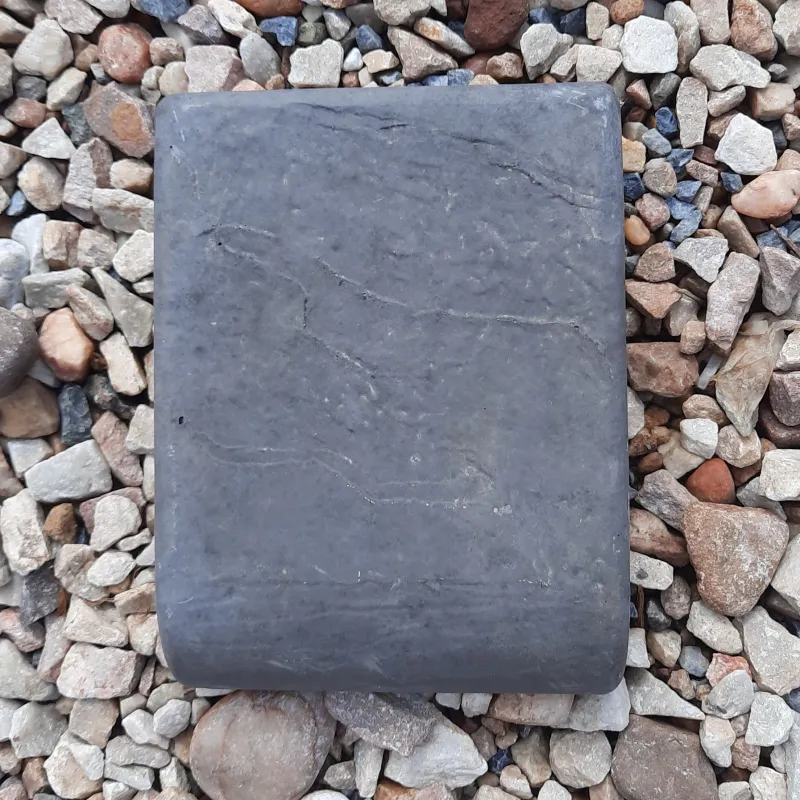 Bullnose Slate Paver Black - 200x150x50mm - 2.6kg