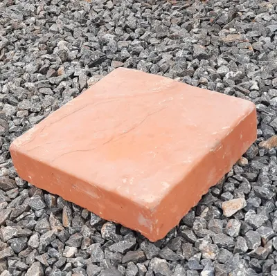 Slate Stepping Terracotta - 200x200x50mm - 3.6kg