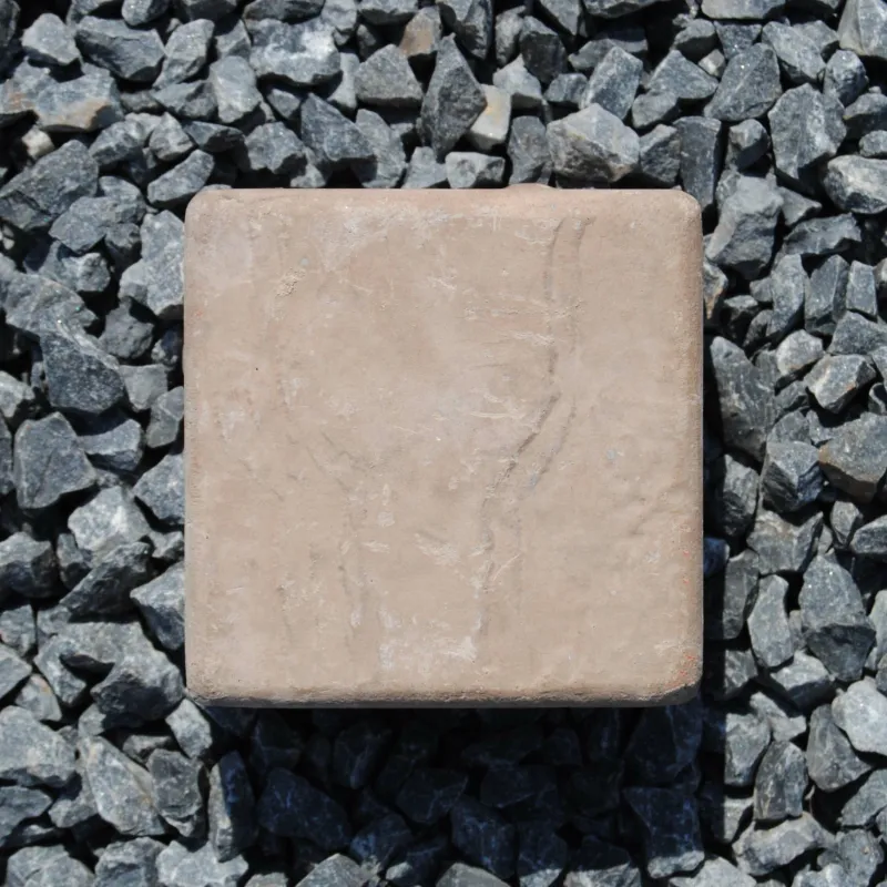 Single Cobble Golden Tan - 100x100x50mm - 0.6kg