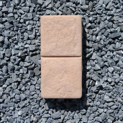 Double Cobble Golden Tan - 105x210x50mm - 1.8kg
