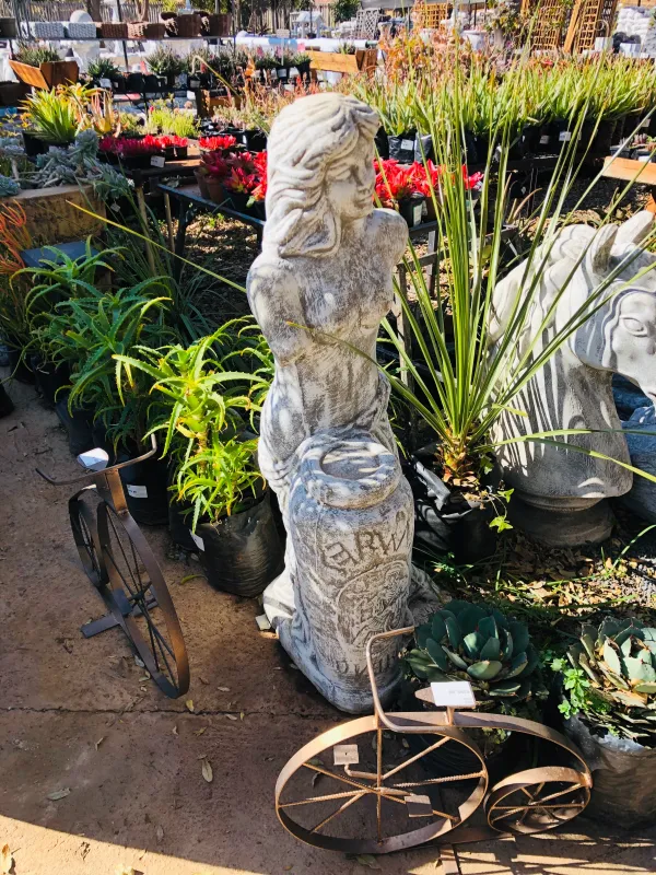 Marika Statue Whitewash Finish - H1100mm x W560mm - 144kg