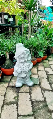 Dwarf Medium Whitewash Finish - H430mm x W280mm - 12kg