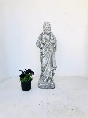 Jesus Whitewash Finish - H800mm - 41kg