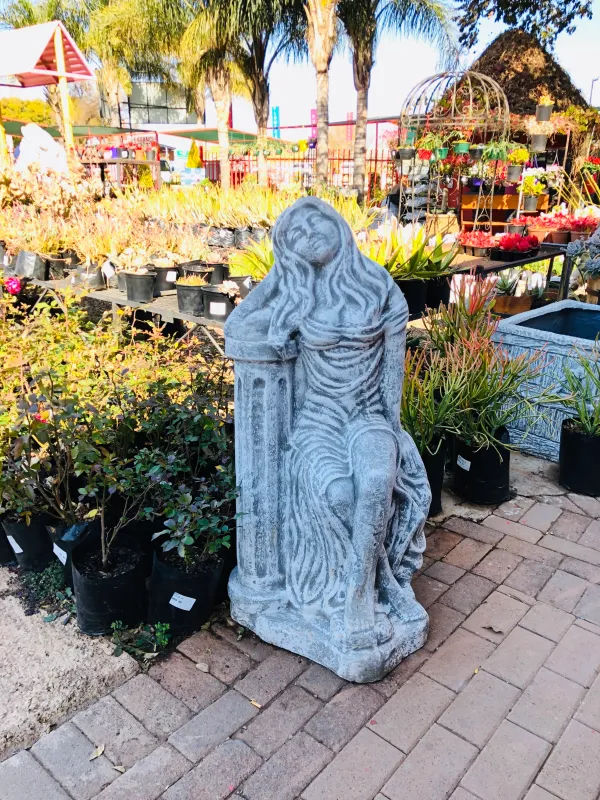 Arthene Statue Whitewash Finish - H1100mm x W500mm - 144kg