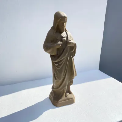 Jesus Antique Amber Finish - H800mm - 41kg