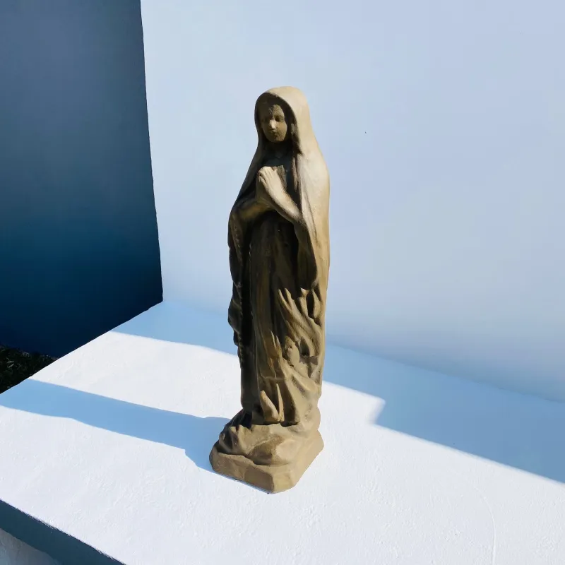 Mother Mary Antique Amber Finish - H800mm - 28kg