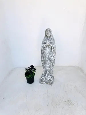 Mother Mary Whitewash Finish - H800mm - 28kg