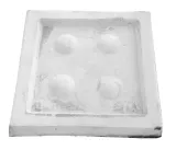 Drip Tray X-Large Square Whitewash Finish - W600mm x L600mm - 33kg