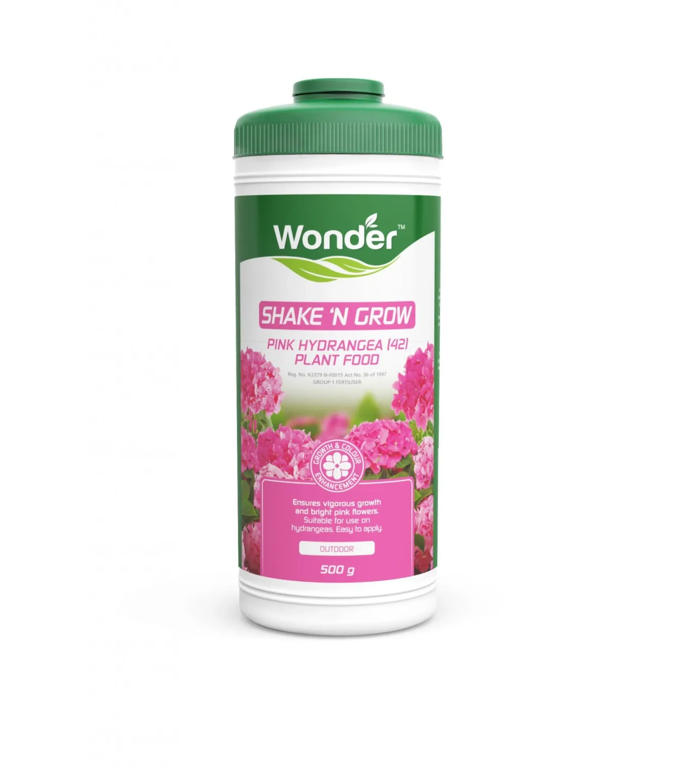 Wonder Shake &amp; Grow Pink Hydrangea (38) Plantfood 500g