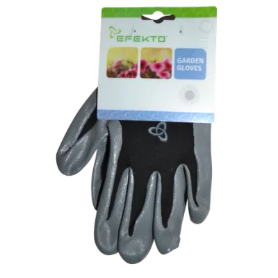 Efekto Black Nitrile Gloves Medium