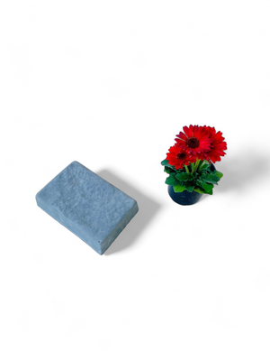 Rock Cobble Rectangle LARGE Black - 225x155x50mm - 4kg