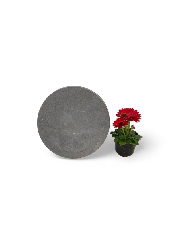 Round Stepping Stone SMALL Black - 435x50mm - 11kg