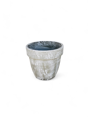 Lollipop Planter Large Whitewash Finish - H350mm x W390mm - 14kg