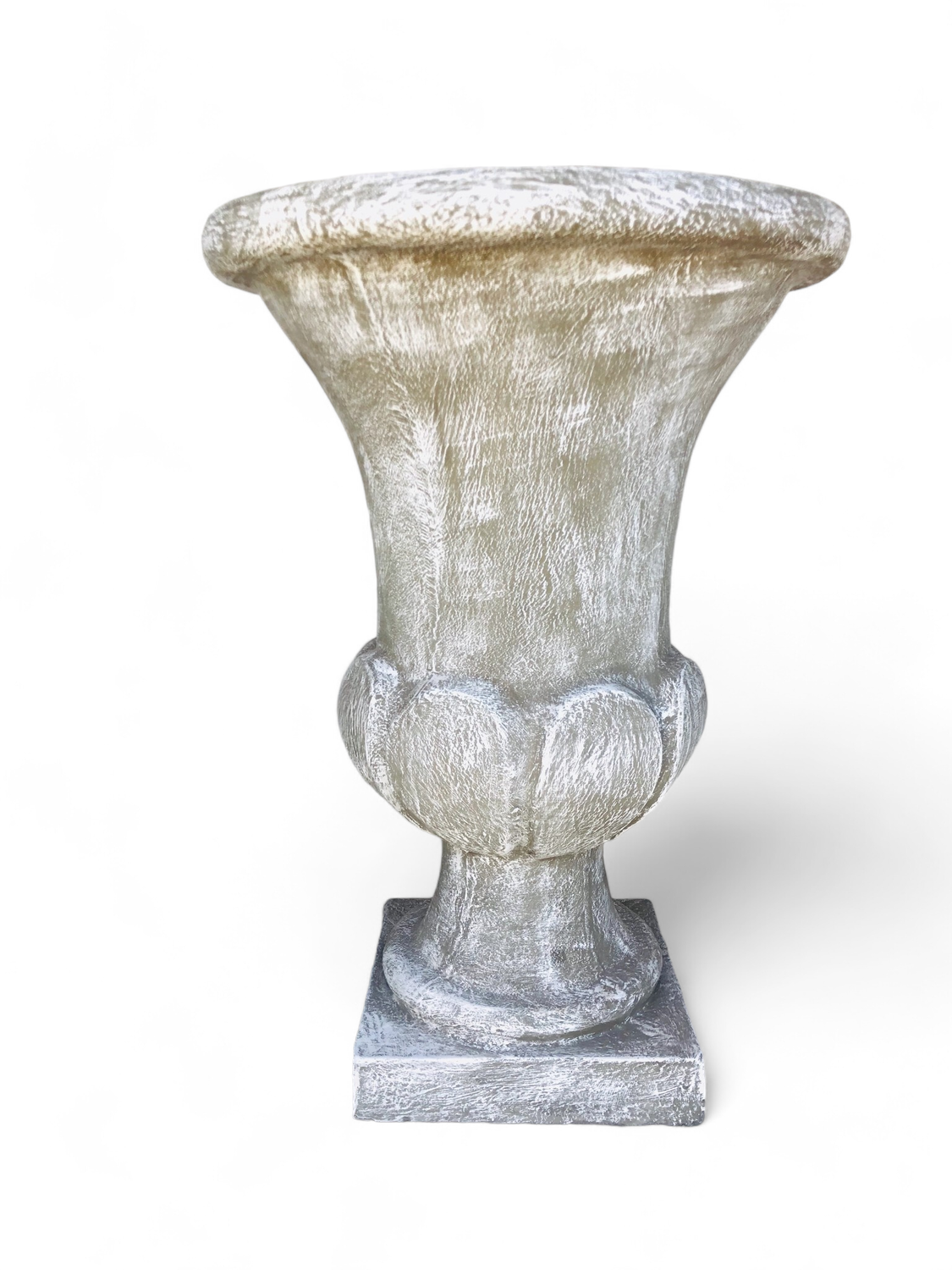 Joshua Urn Large Whitewash Finish - H1207mm x W870mm - 145kg