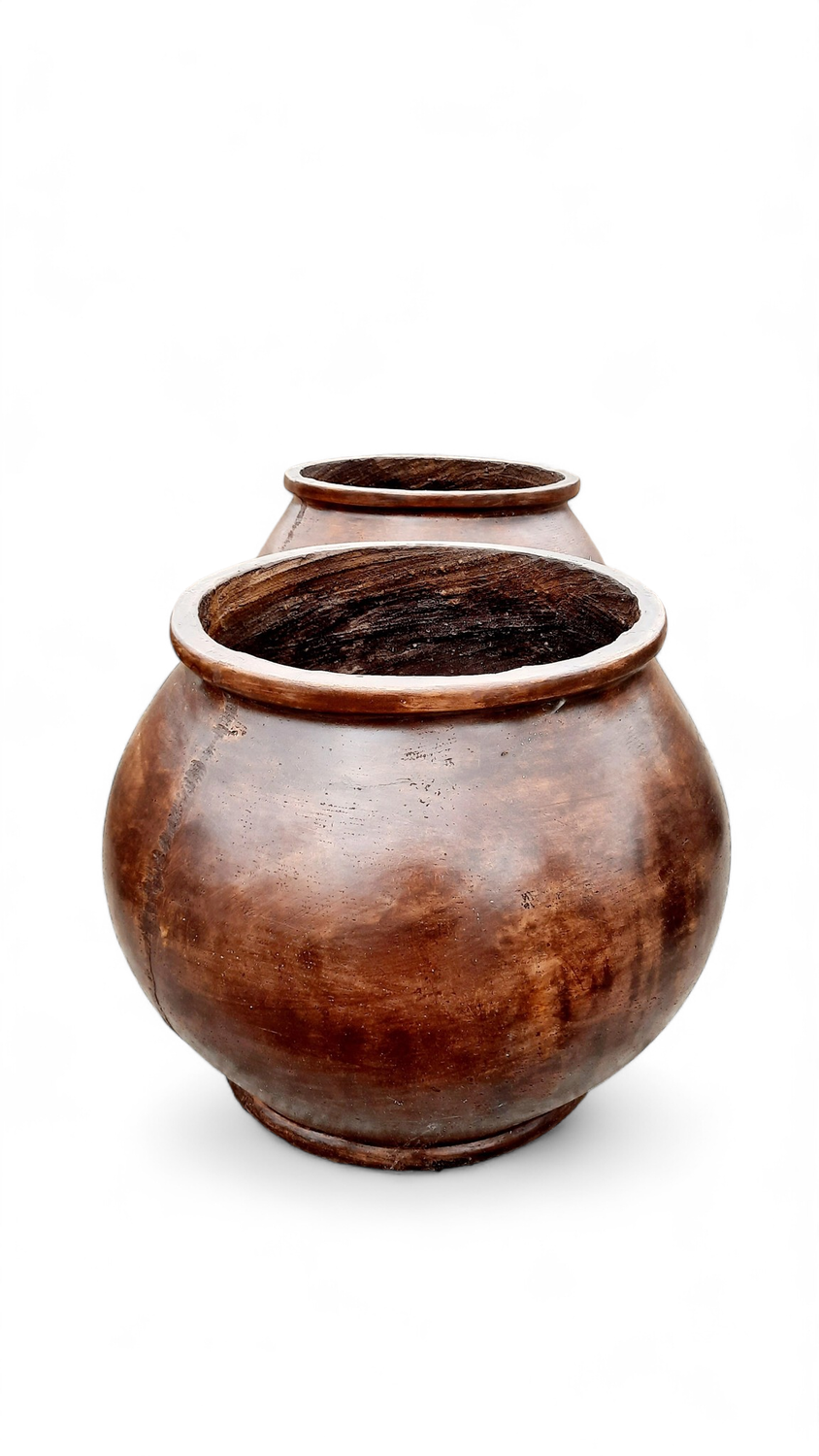 Africana Jeanne Pot Large Honeyclay Finish - H600mm x W450mm - 35kg