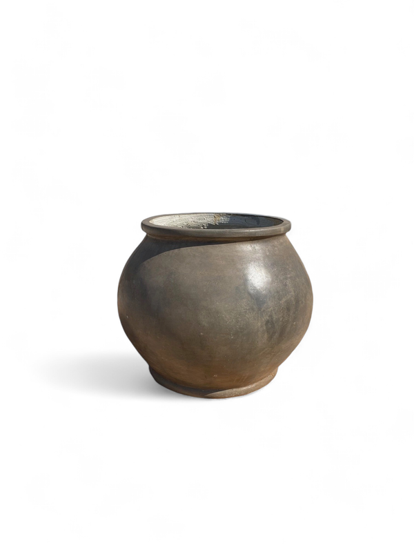 Africana Jeanne Pot Large Weathered Grey Finish - H600mm x W450mm - 35kg