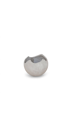 Garden Globe Round Pot Small Cement Finish - H350mm x W350mm - 7kg