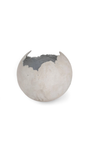 Garden Globe Round Pot X-Large Cement Finish - H500mm x W500mm - 18kg