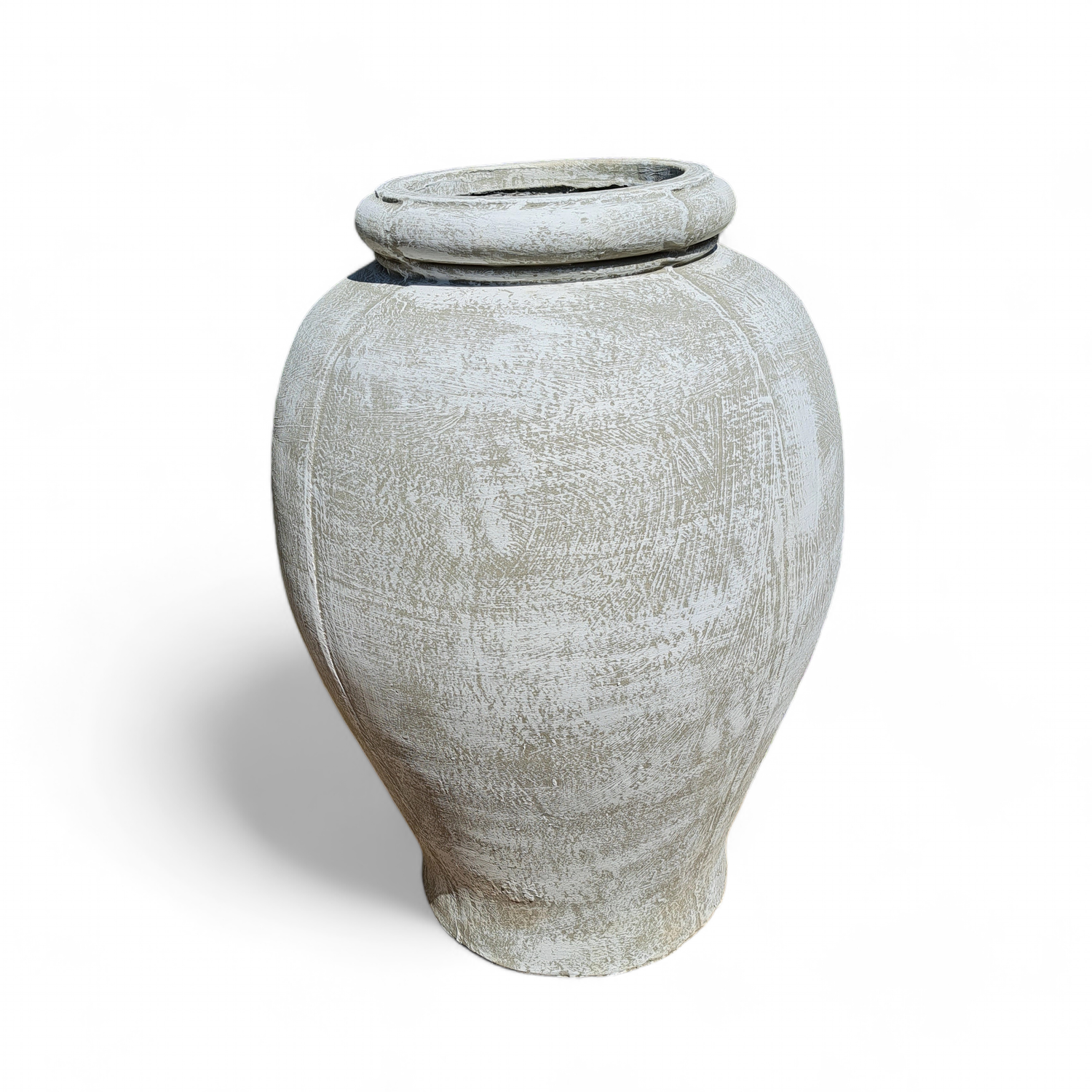 Blaze Urn Whitewash Finish - H680mm x W460mm - 25kg