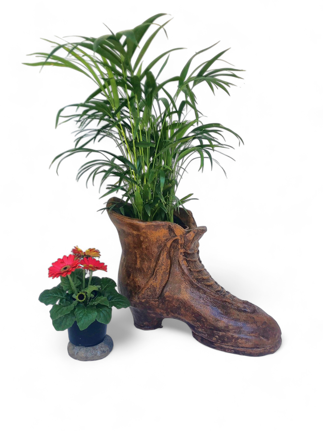 Shoe Planter Honey Clay Finish - L560mm x H350mm x W310mm - 17kg