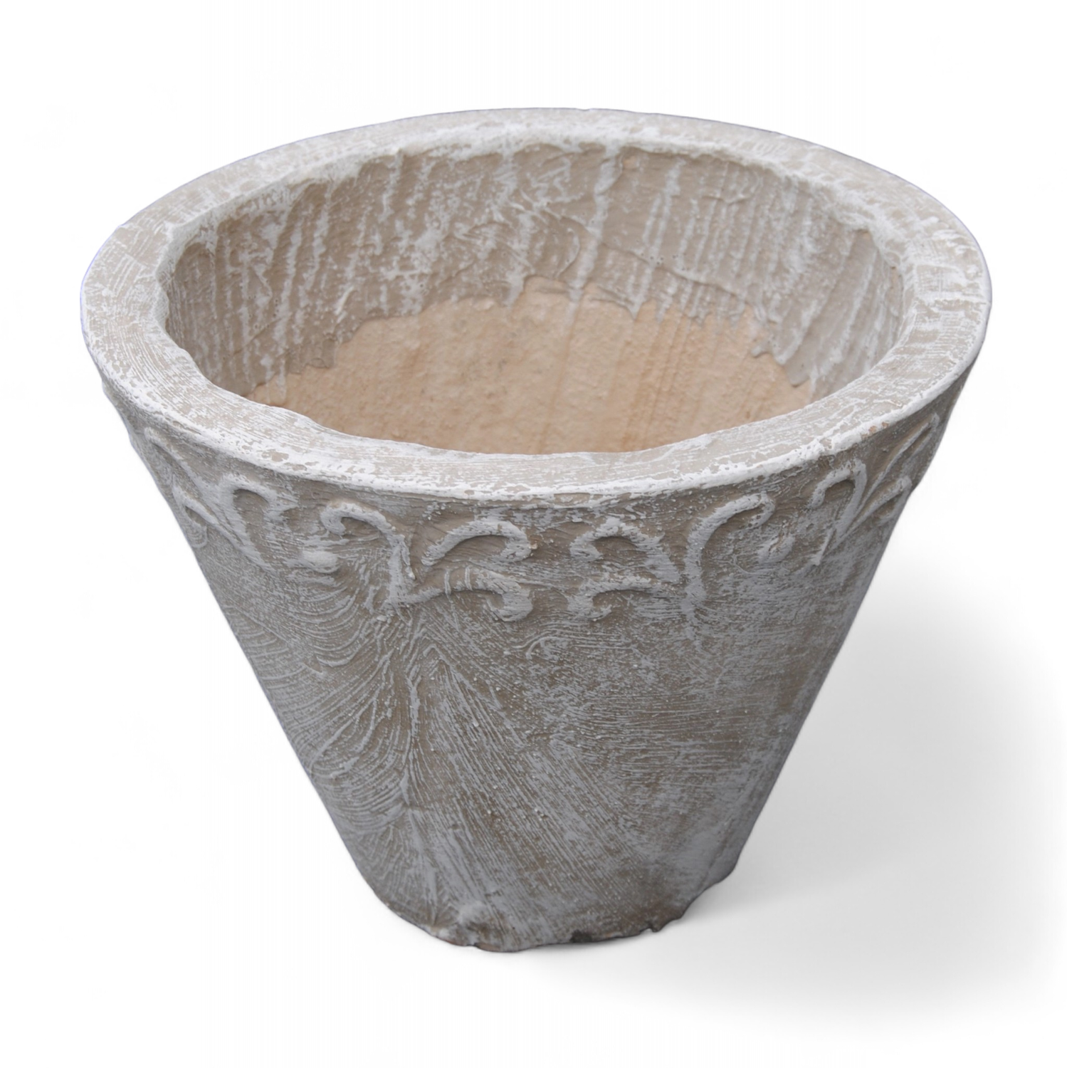 Floral Small Whitewash Finish - H220mm - 6kg