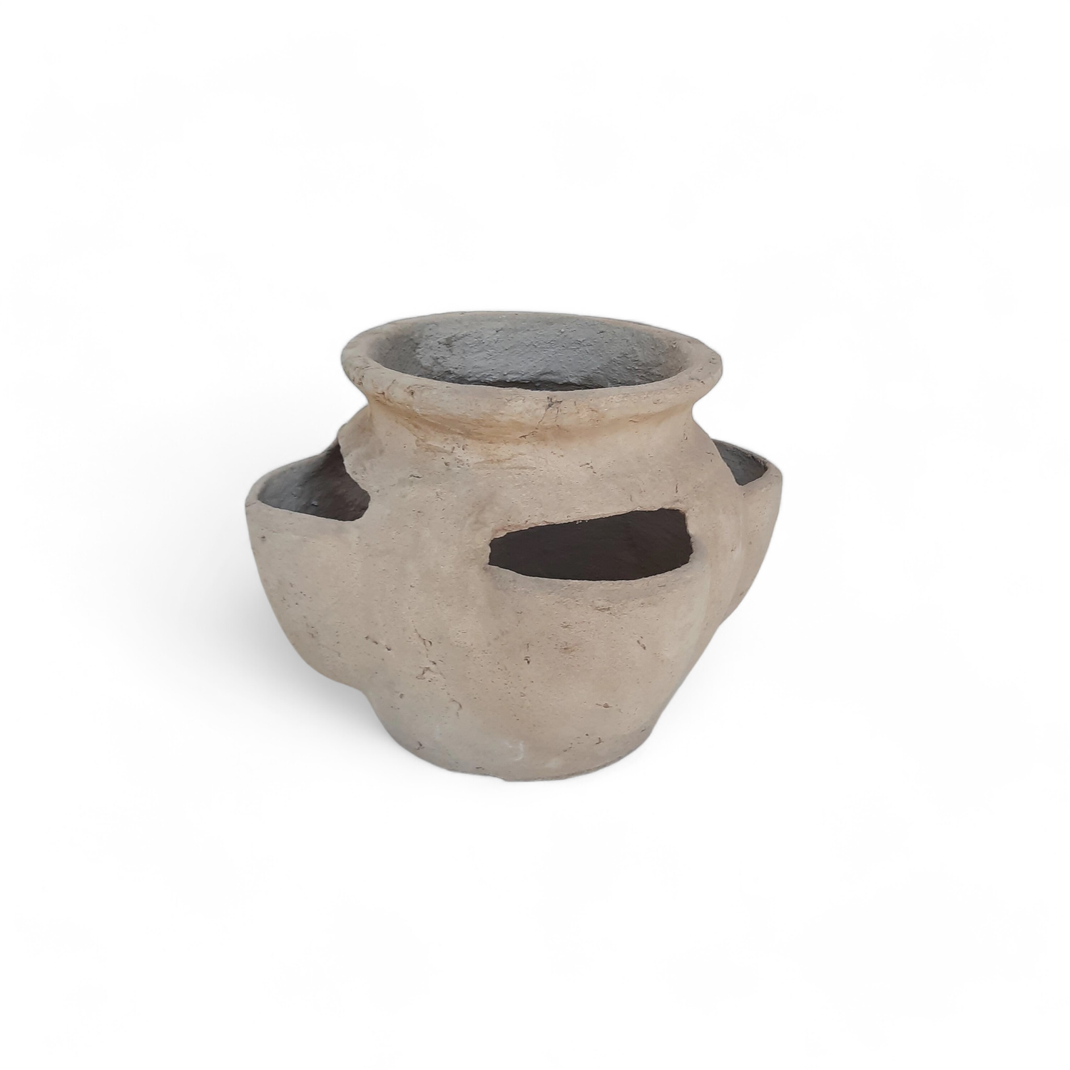 Herb Pot Cement Finish - H280mm x L400mm