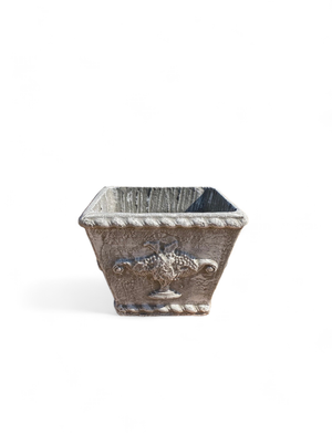 Grape Planter Whitewash Finish - H330mm - 18kg