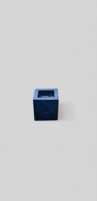 Square Small Cloler Black Pot - H300mm x W300mm