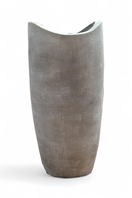 Zip Vase Large Whitewash Finish - H690mm - 41kg