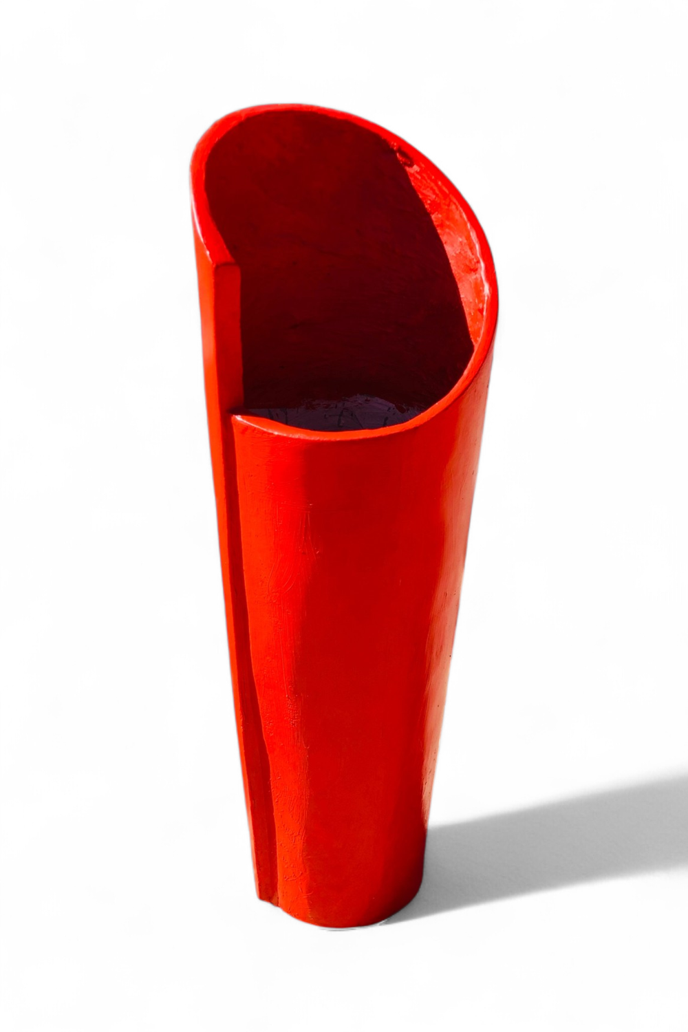 Valery Vase Extra Large Red Finish - H1100mm - 25KG