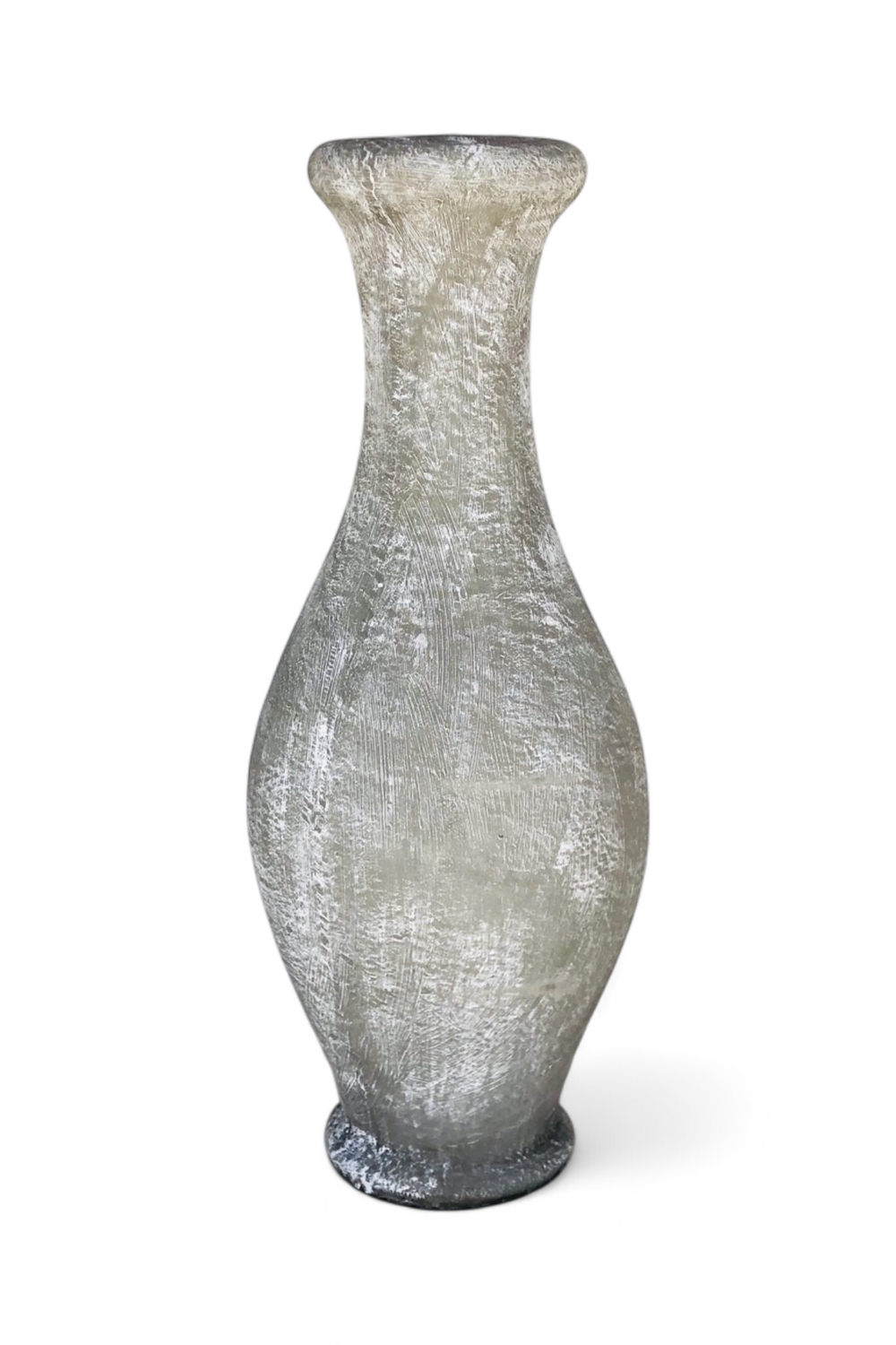 Gracelle Vase Medium Whitewash Finish - H1180mm x W400mm - 30kg