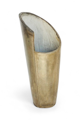 Valery Vase Large Weathered Brown Finish - H930mm - 22kg