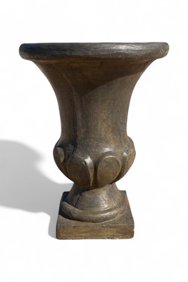 Joshua Urn Medium Weathered Grey Finish - H905mm x W670mm x Base 400mm - 55kg