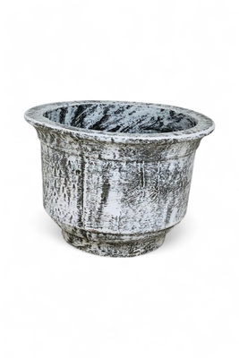 Crown Cactus and Succulent Bowl Whitewash Finish - H200mm x W290mm - 4kg