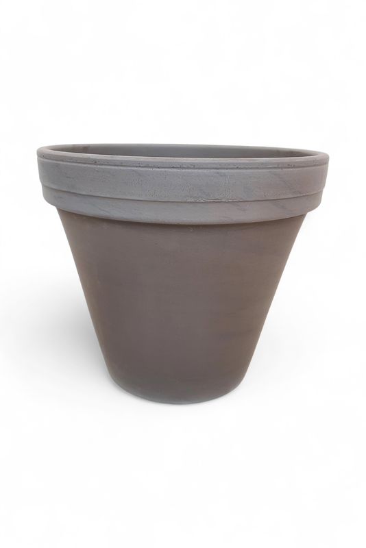 Flower Pot Basalt 22cm