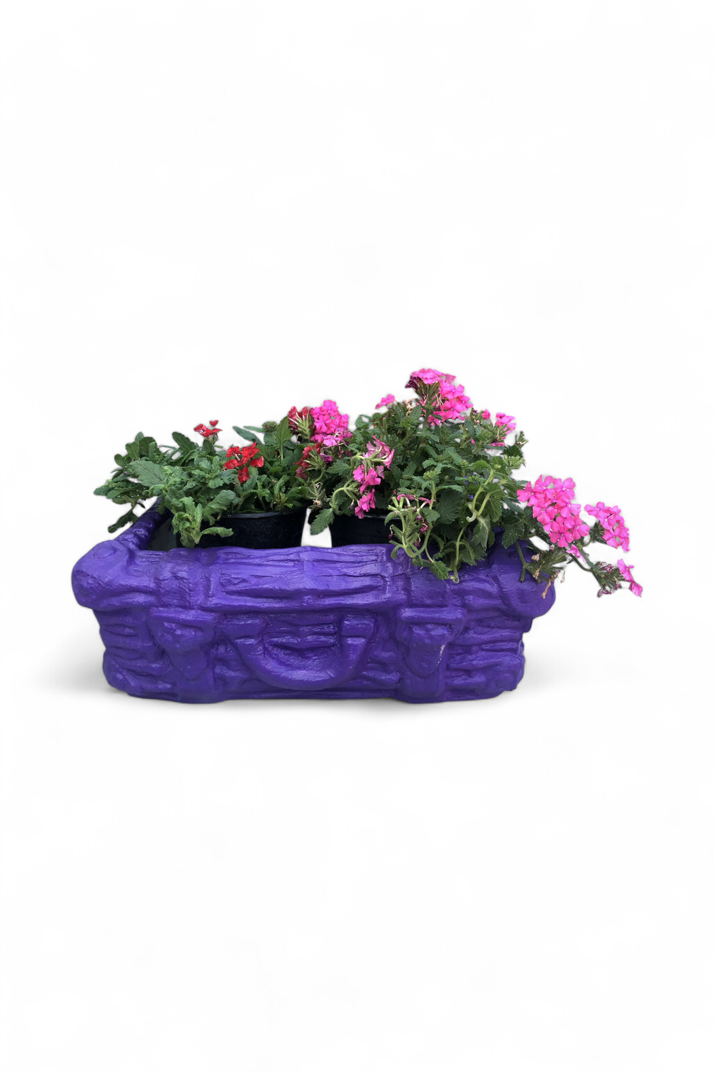 Mini Suitcase Planter Painted Finish - L510mm x H60mm x W350mm - 12kg