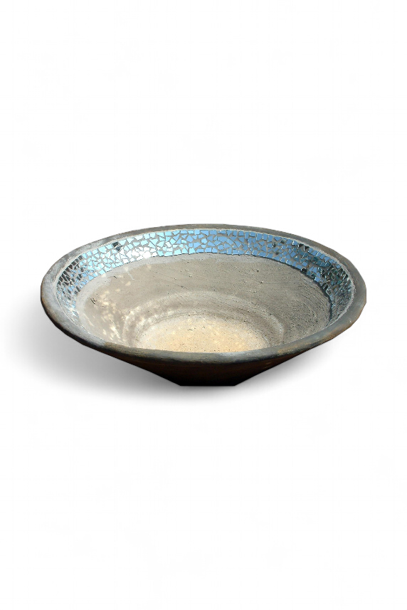 Fountain Bowl Mirror Mosaic - H305mm x W1230mm - 120kg
