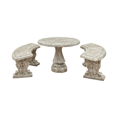 Corinth Table Set  - 8 piece - W1000mm - 478kg