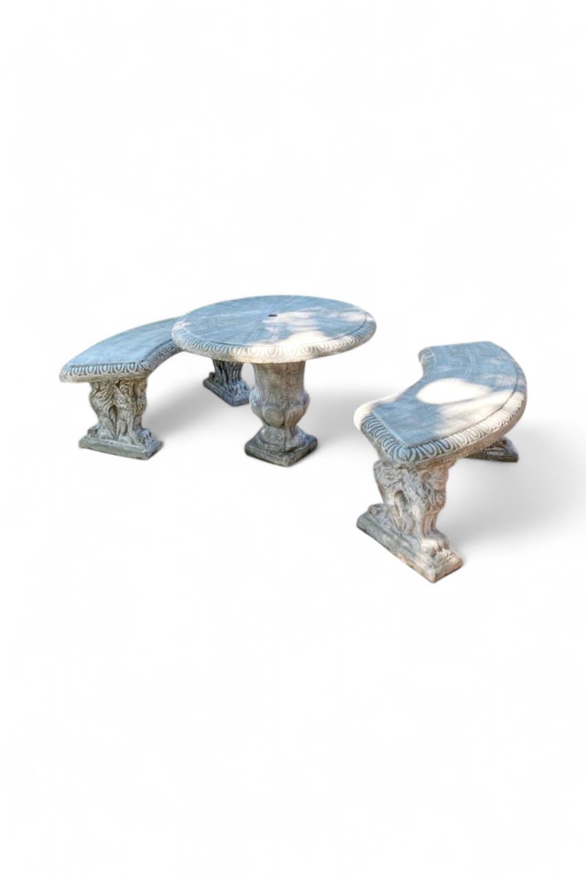 Joshua Urn Table Set - 8 Piece - Table W1000mm - 480kg