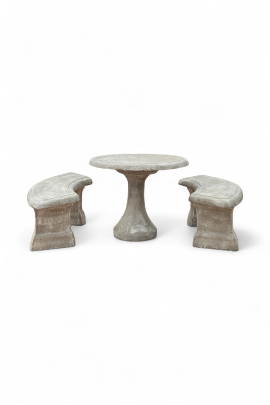 Classic Table Set Small - 8 Piece - Table W1000mm - 502kg