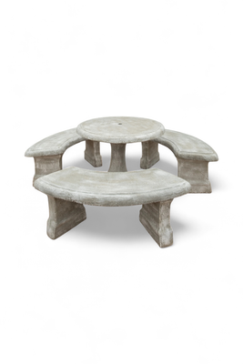 Classic Table Set Large - 11 Piece - Table W1200mm x H720mm - 676kg