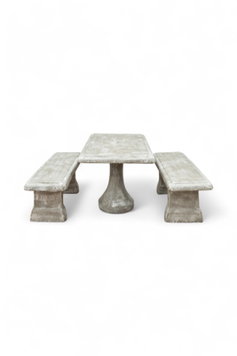 Classic Square Table Set - 8 Piece - L1300mm x H720mm - 523kg