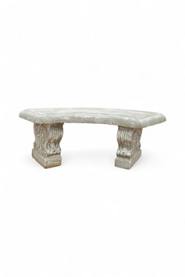 Scroll Curved Bench - 3 Piece - W1306mm x H440mm - 163kg