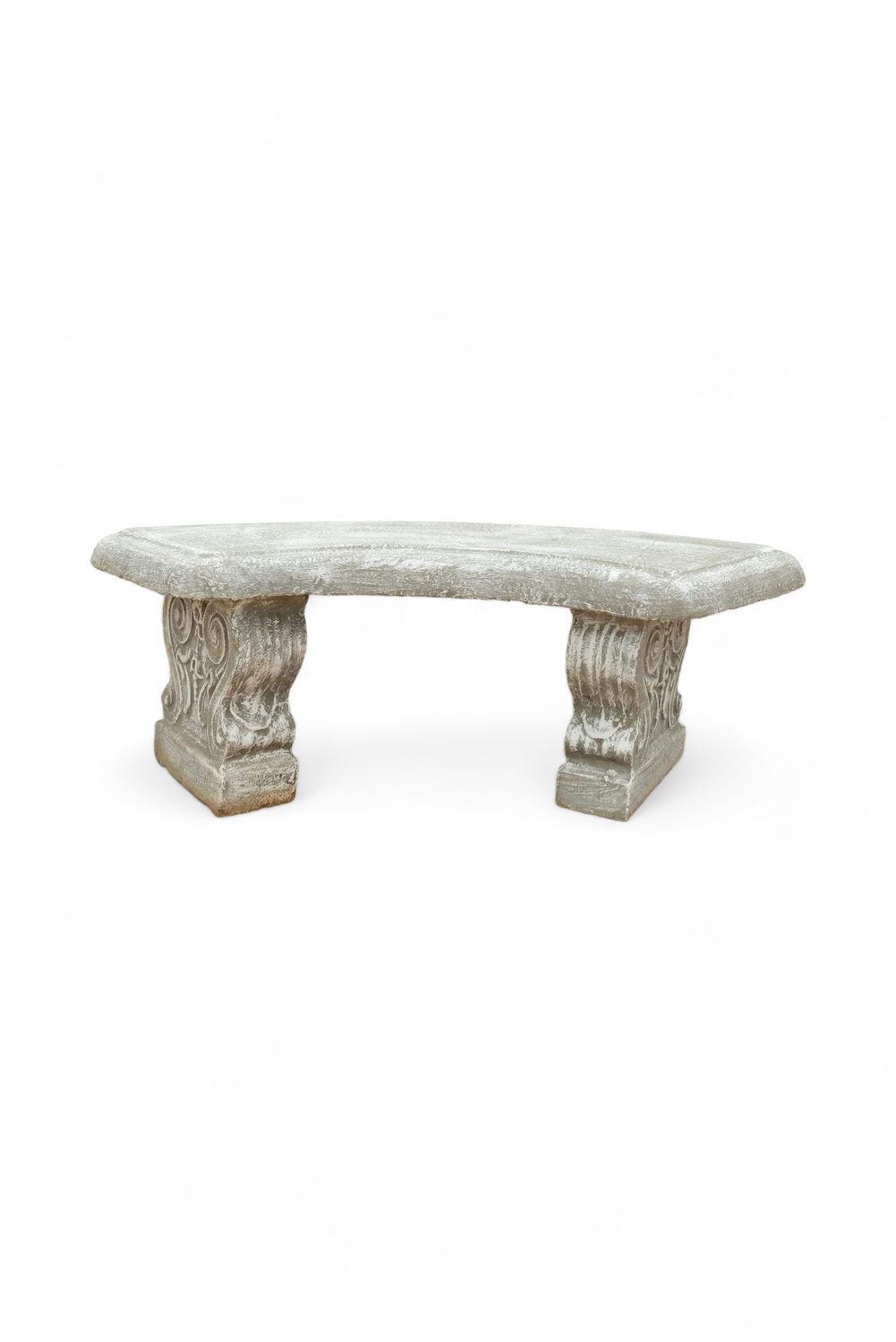 Scroll Curved Bench - 3 Piece - W1306mm x H440mm - 163kg