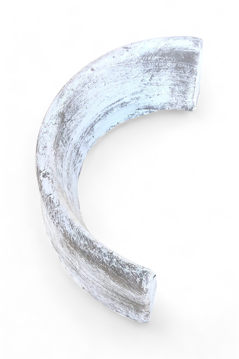 Tree Ring Small Half Whitewash Finish - 6kg - two make W400mm