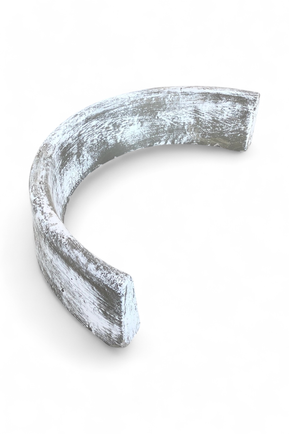 Tree Ring Large Half Whitewash Finish - 15kg - two make W680mm
