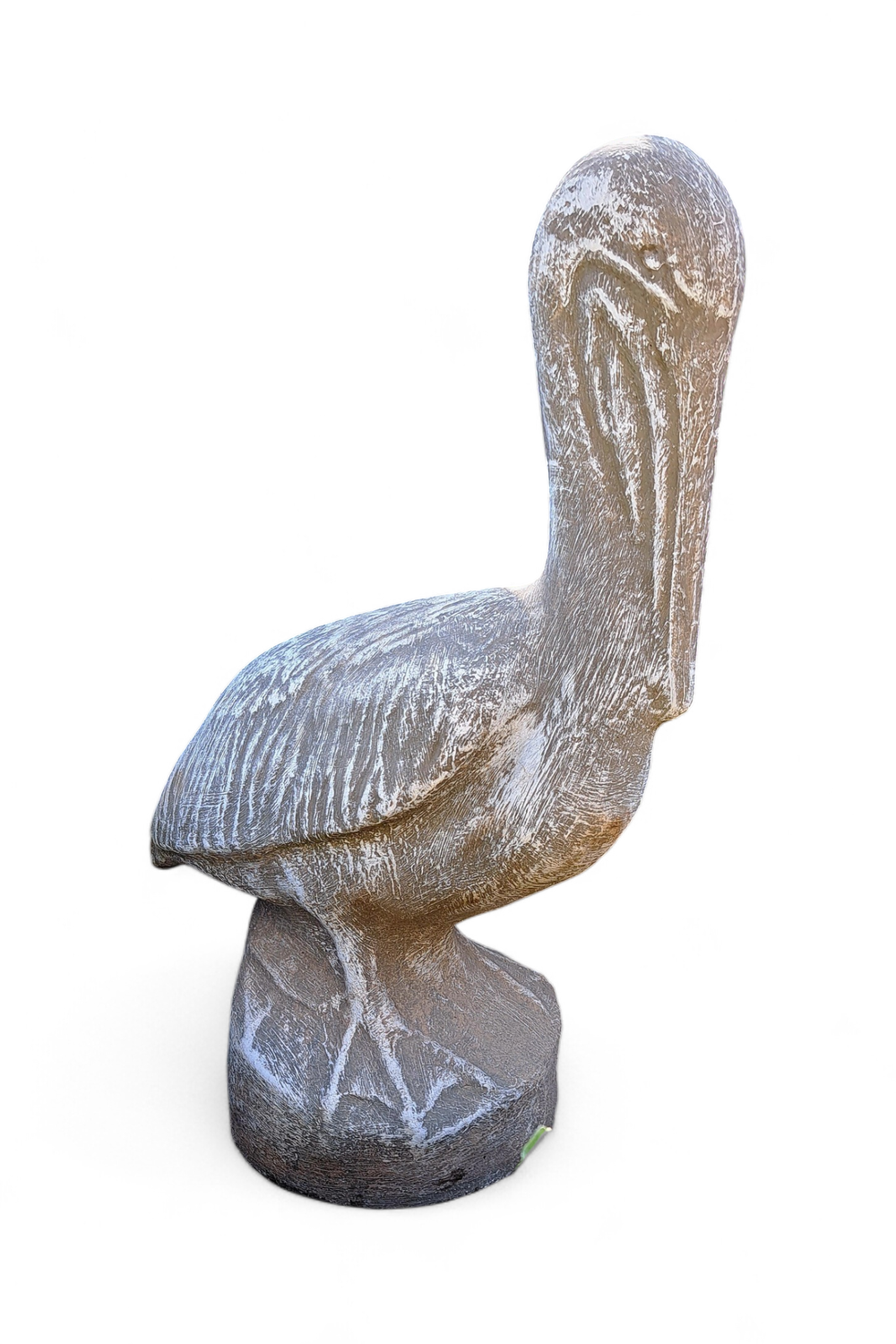 Pelican Whitewash Finish - H510mm x W200mm - 16kg