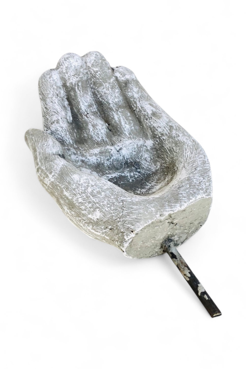 Hand Wall Mount Whitewash Finish L275mm x W200mm - 4kg