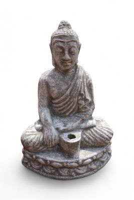 Mudra Earth Witness Whitewash Finish - H430mm x W300mm - 17kg